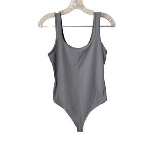 Abercrombie & Fitch Soft Collection Slate Gray Tank Bodysuit Size Medium